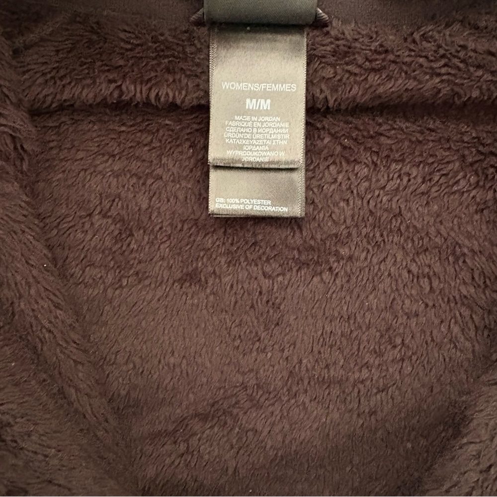 North Face Zip Up Soft Jacket Black - Picture 4 of 5
